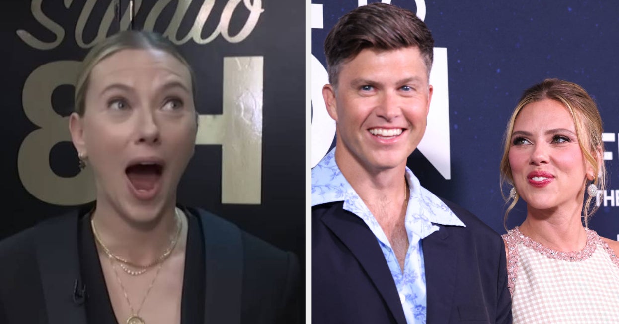 Here’s How Scarlett Johansson Reacted To Her Husband Colin Jost’s Jaw-Dropping Dirty Joke About Her On “SNL”