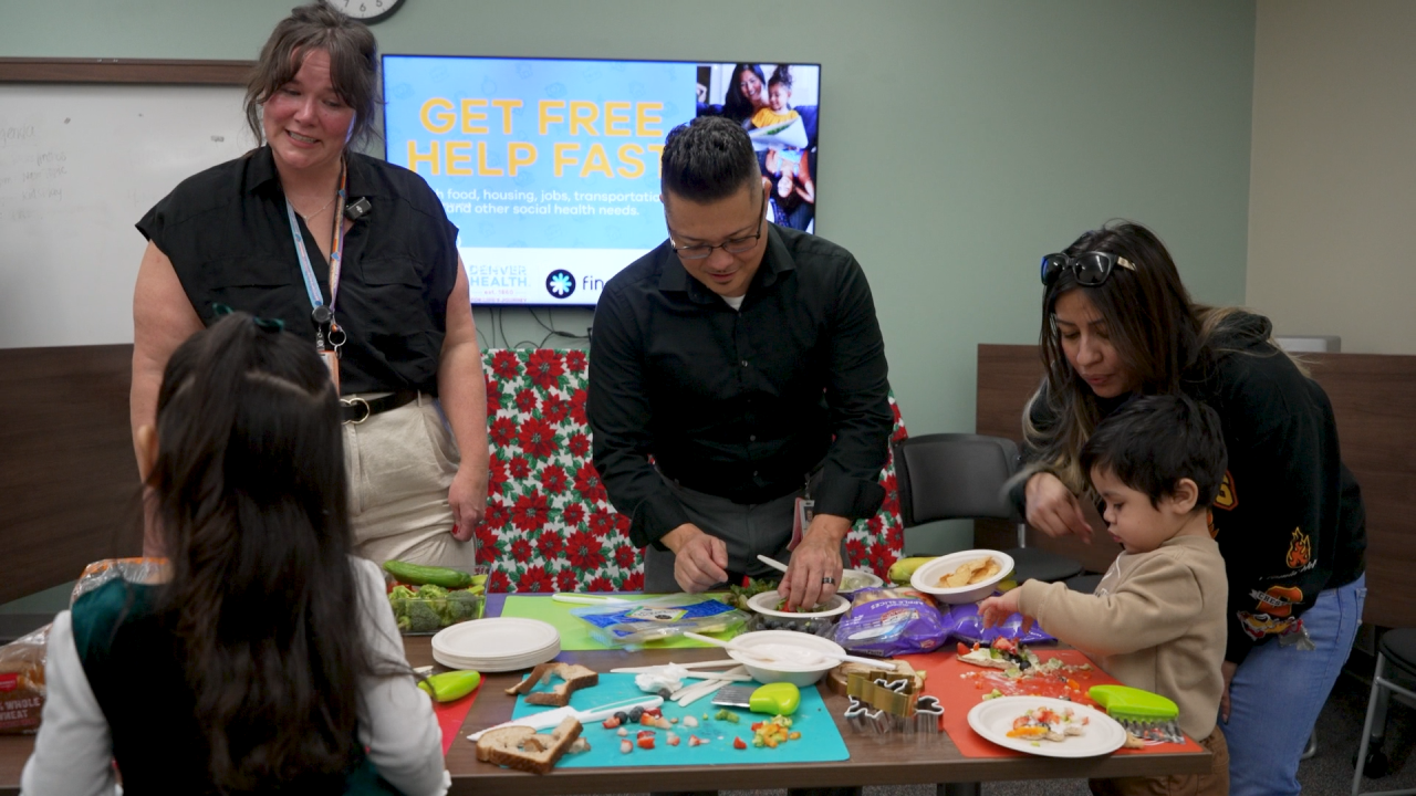 Denver Health’s “Tasting with Tots” is educating families on healthy eating early in childhood