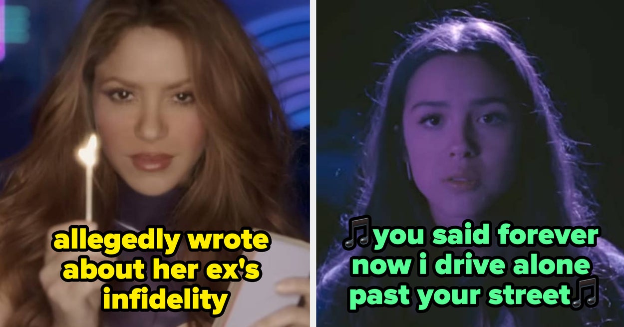 15 Famous People Who Were Kinda Petty And Seemingly Called Out Their Exes In Their Songs