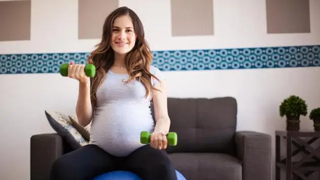 Exercising regularly cuts down the risk of gestational diabetes, high and increased blood pressure during pregnancy (a condition called as ‘pre-eclampsia’), deep vein thrombosis, and varicosity of veins and even preterm birth of the baby.(Shutterstock)