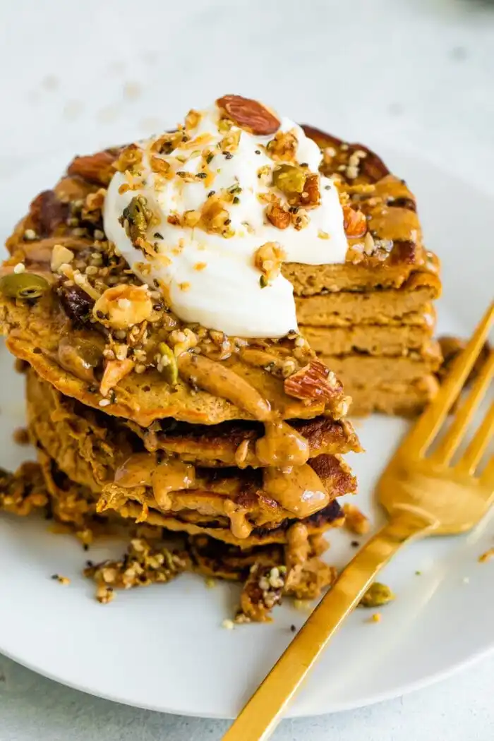 butternut squash protein pancakes