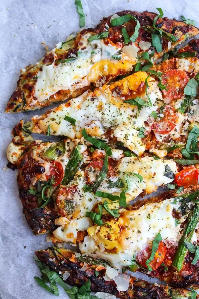 zucchini breakfast pizza