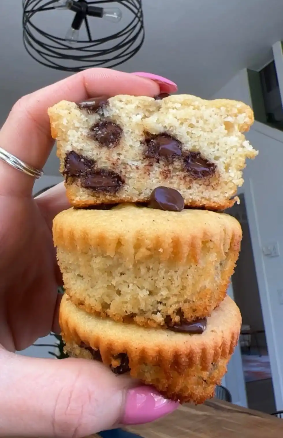 chocolate protein muffins