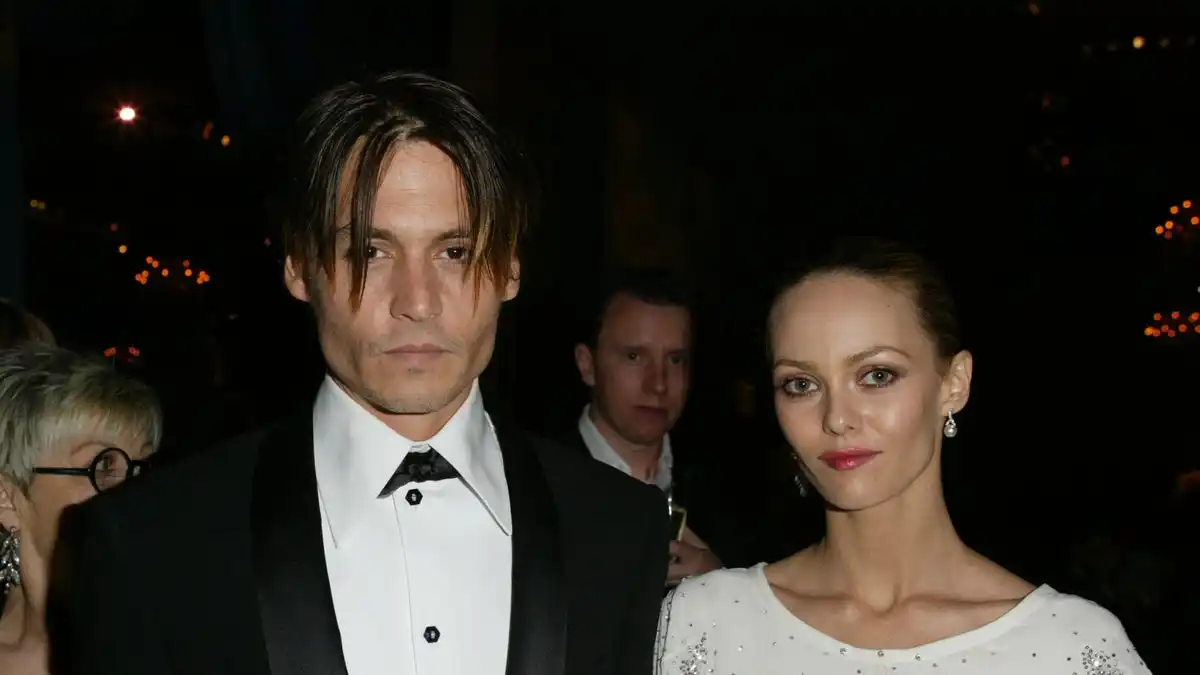 Johnny Depp with Vanessa Paradis