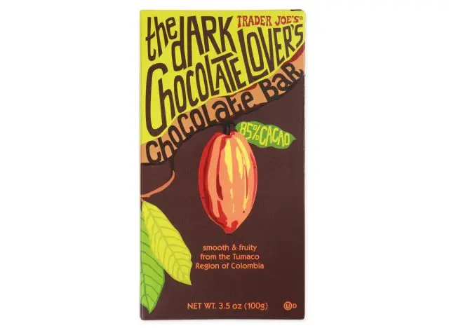 Trader Joe's The Dark Chocolate Lover's Chocolate Bar 