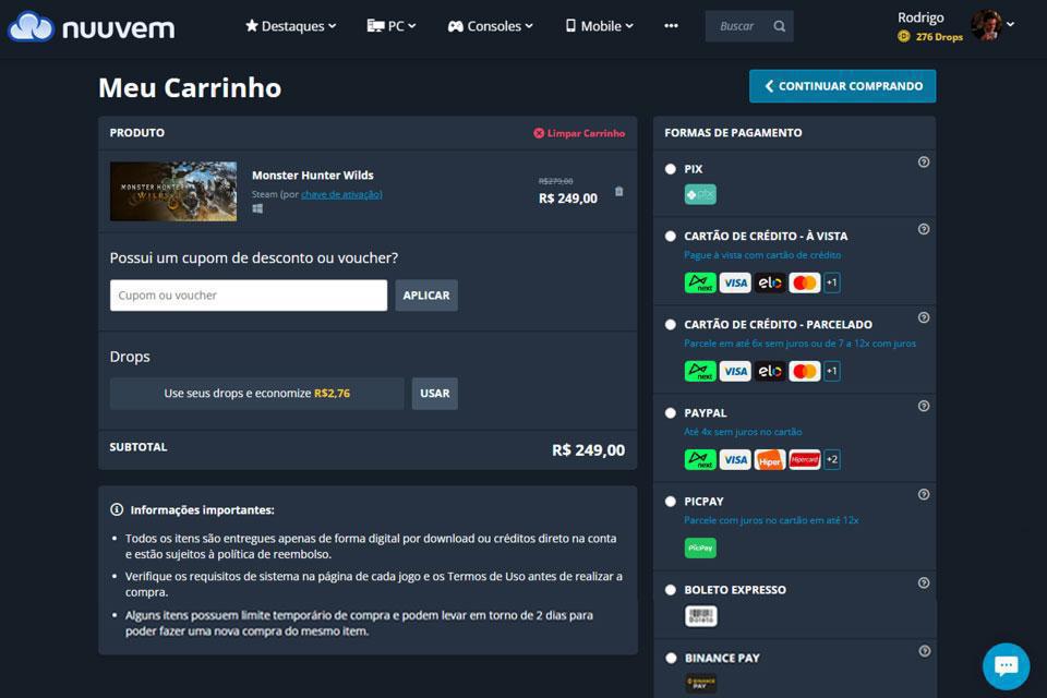 Nuuvem traz jogos da Steam em promoção com até 95% de desconto; aproveite!