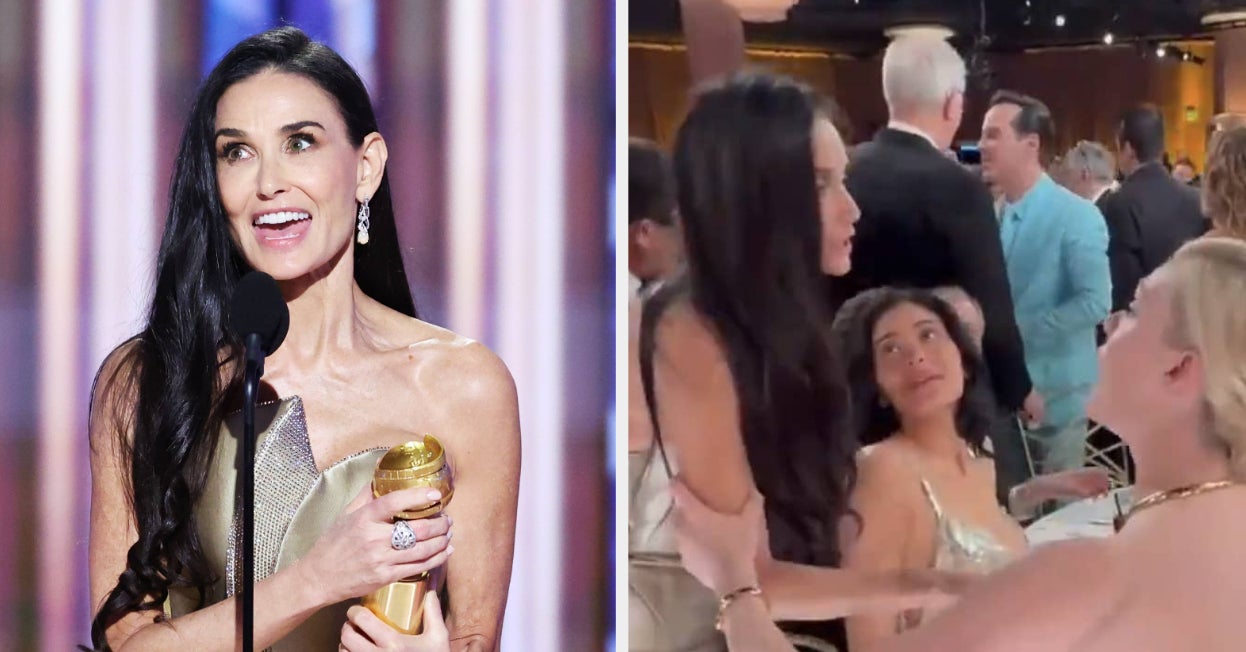 Demi Moore’s Daughter Has Leaped To Her Defense After She Was Accused Of Snubbing Kylie Jenner At The Golden Globes