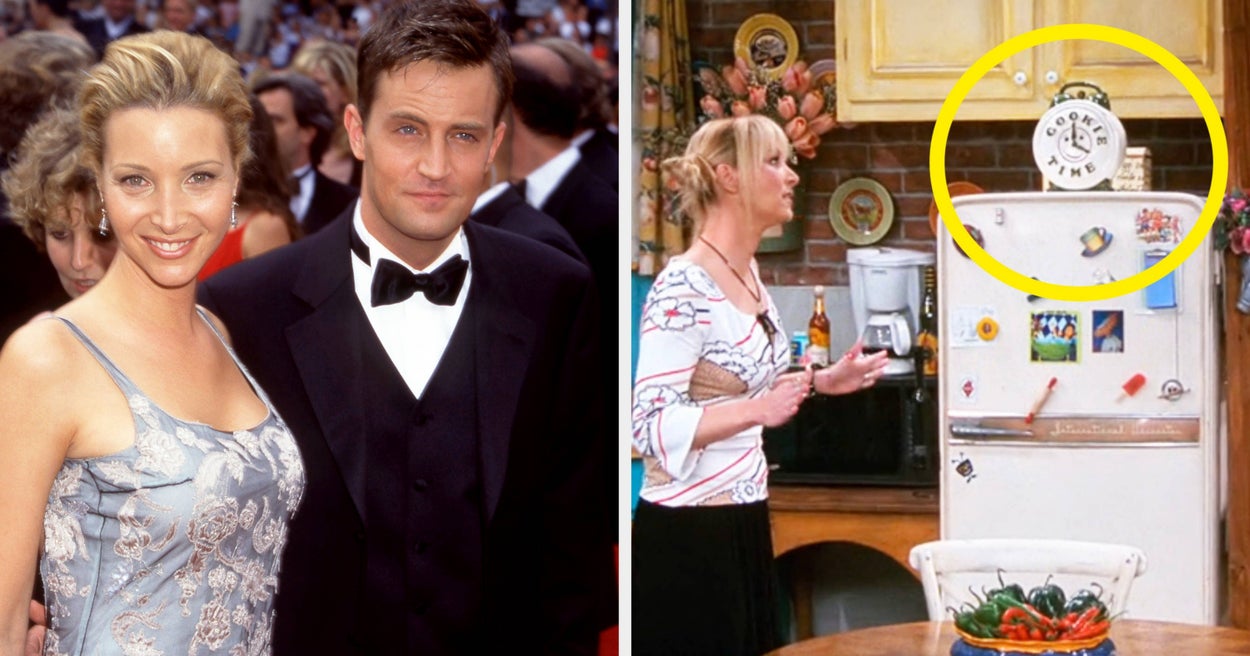 Matthew Perry Gave Lisa Kudrow A Prop From “Friends,” 20 Years Later She Found A Note Inside It