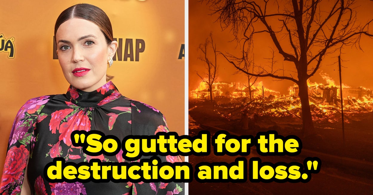 After Evacuating, Mandy Moore Isn’t Sure Her Home Survived The California Fires