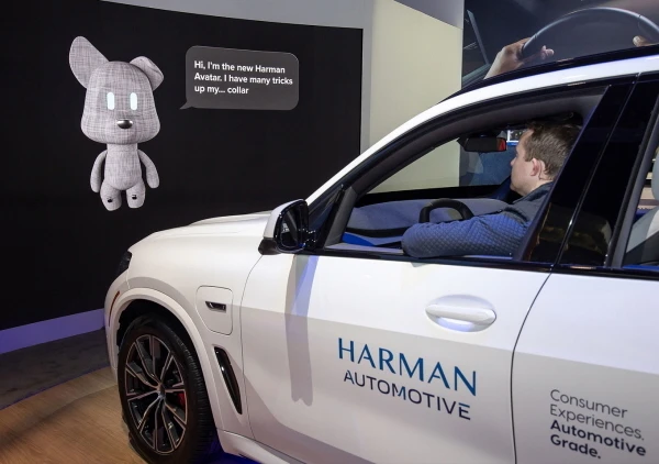 Harman Automotive 'Ready Engage'-based AI secretary 'Luna' [Photo courtesy = Harman International]