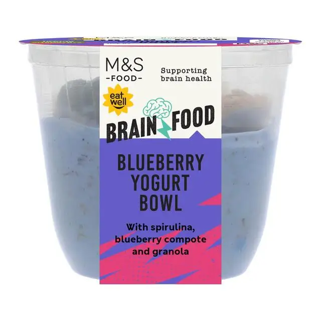 Brain Food Blueberry Yogurt Bowl