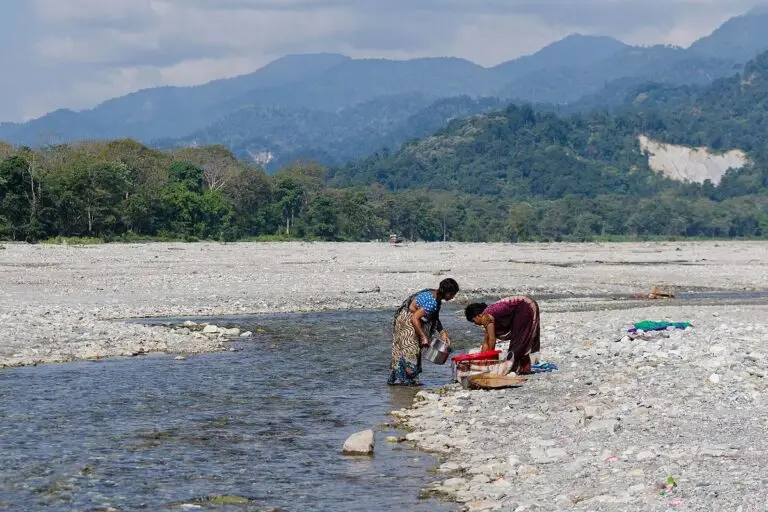 women in buxa tiger reserve coexist with wildlife