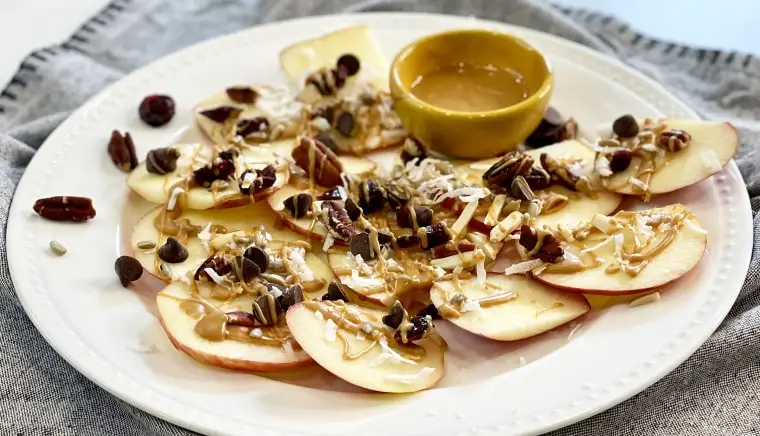 Apple nachos.