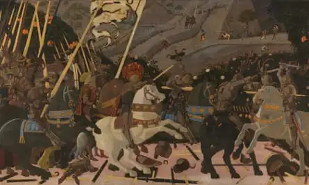 Paolo Uccello’s painting of the Battle of San Romano