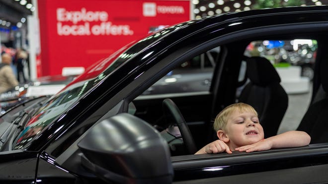 New cars, old cars and obstacle courses: 2025 Detroit Auto Show opens for public show