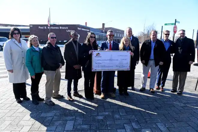 Salisbury University's proposed downtown performing arts center was awarded $2 million in grant funding from the Maryland Department of Housing and Community Development on Monday, Jan. 13, 2025, in Salisbury, Maryland.