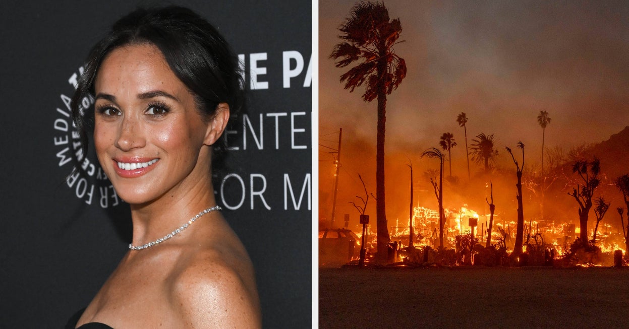 Meghan Markle Is Facing Baffling Backlash For Volunteering Amid The LA Wildfires, Because The Double Standard Is Thriving