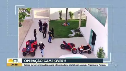 Polícia realiza operação 'Game Over 2'contra influenciadores que incentivam jogos de azar