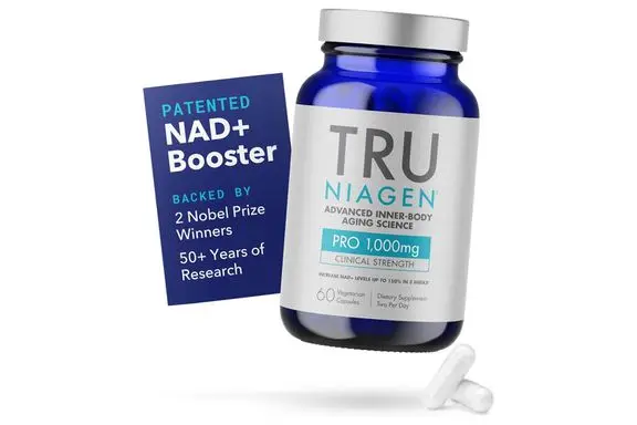 TRU NIAGEN PRO NAD+ Supplement for Anti Aging and Cell Regeneration, 1000 mg