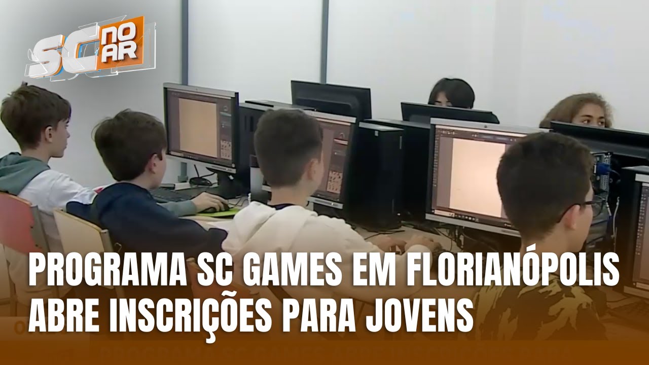 SC Games abre vagas para crianças e adolescentes em Florianópolis