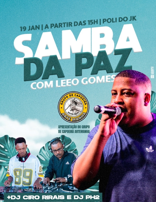 Samba da Paz : Música, diversão e alegria – É o Samba da Paz, um evento imperdível na Zona Norte de Marília