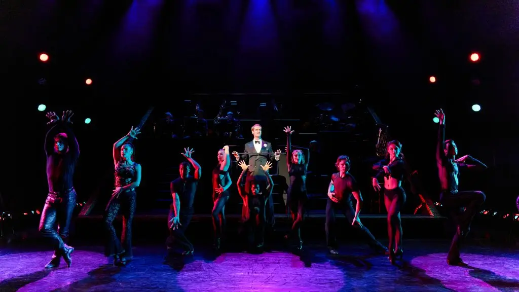 Razzle Splendiferous - Featuring Connor Sullivan as lawyer Billy Flynn and the ensemble of Chicago The Musical. Photo Credit: Jeremy Daniel.