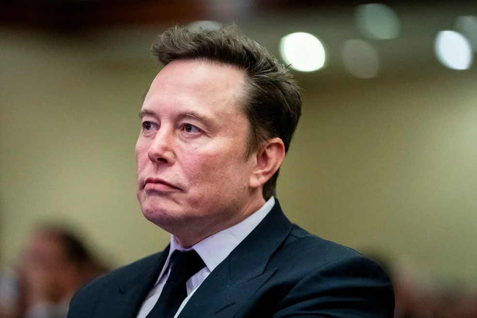 Aliado-chave de Trump, Elon Musk aparece nas especulações sobre quem vai ficar com o TikTok — Foto: Allison Robbert/AFP/Bloomberg