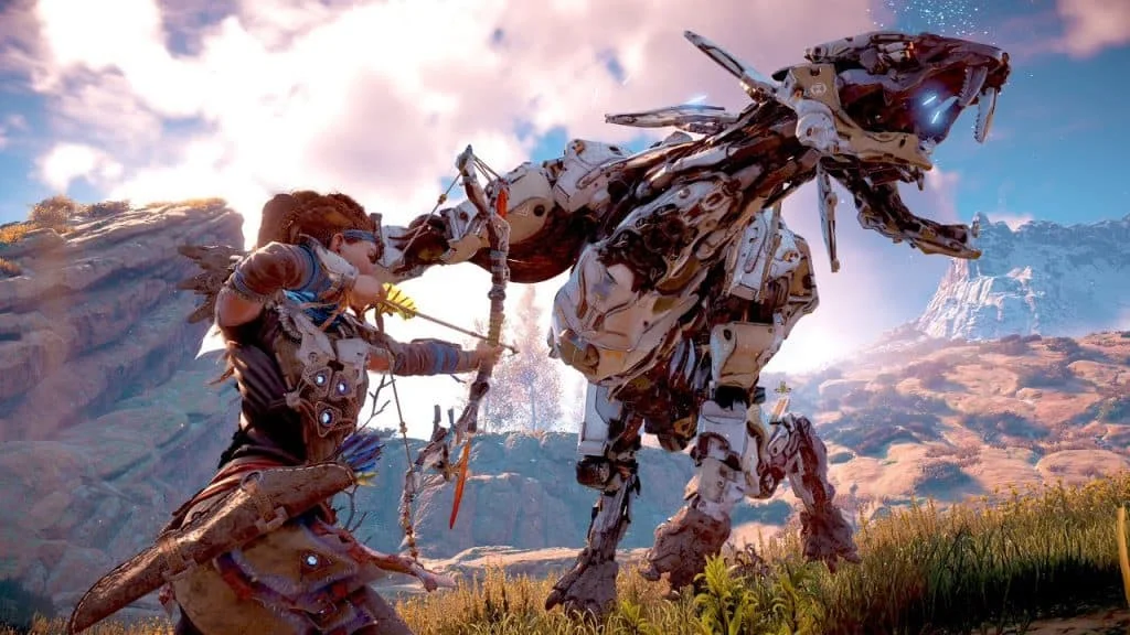 RPG 'Horizon Zero Dawn' está de graça via Play At Home. Imagem: Guerrilla Games/Divulgação