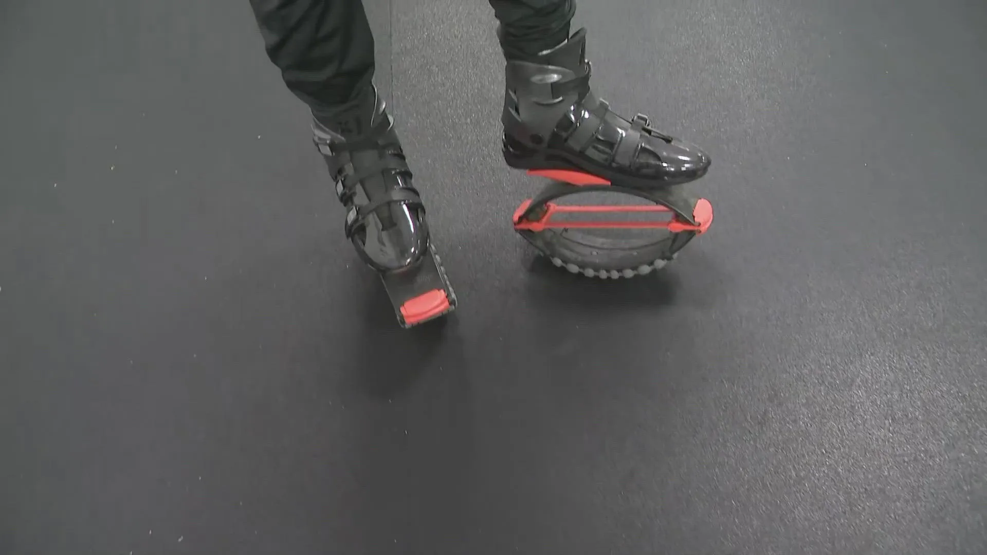 Krazy Fit in Parma offers a fitness experience using Kangoo Boots, which can reportedly help you burn 20 calories a minute.