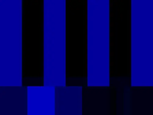 Color Bars Blue Screen