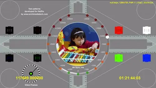 Netflix Test Pattern