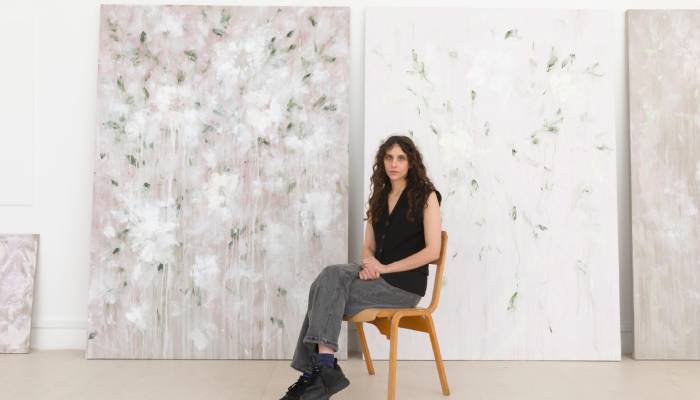 Blind artist Bianca Raffaella unveils her first solo exhibition in London: SEE