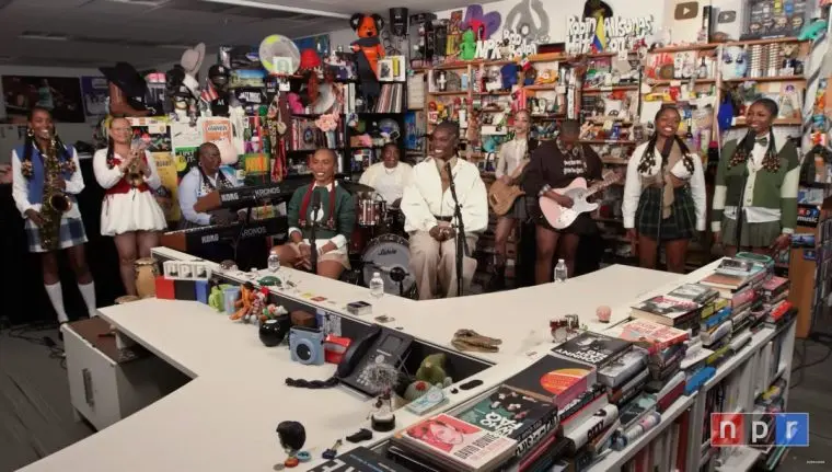 Doechii's session for NPR's Tiny Desk