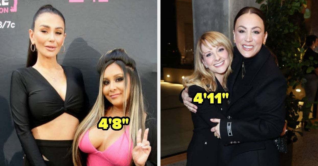 19 Celebrities Who Are Wayyyy Shorter Than You Expected, Like 5 Feet Or Below