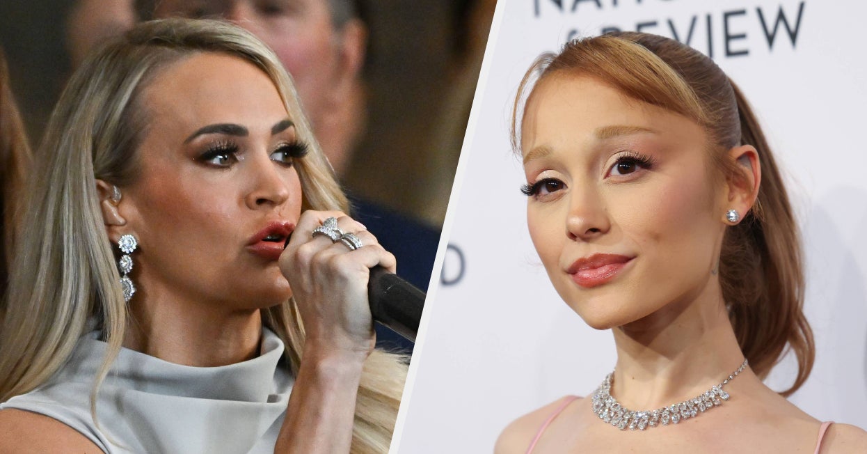 Ariana Grande Was Caught Liking A Shady Post About Carrie Underwood’s Vocal Performance During Donald Trump’s Inauguration