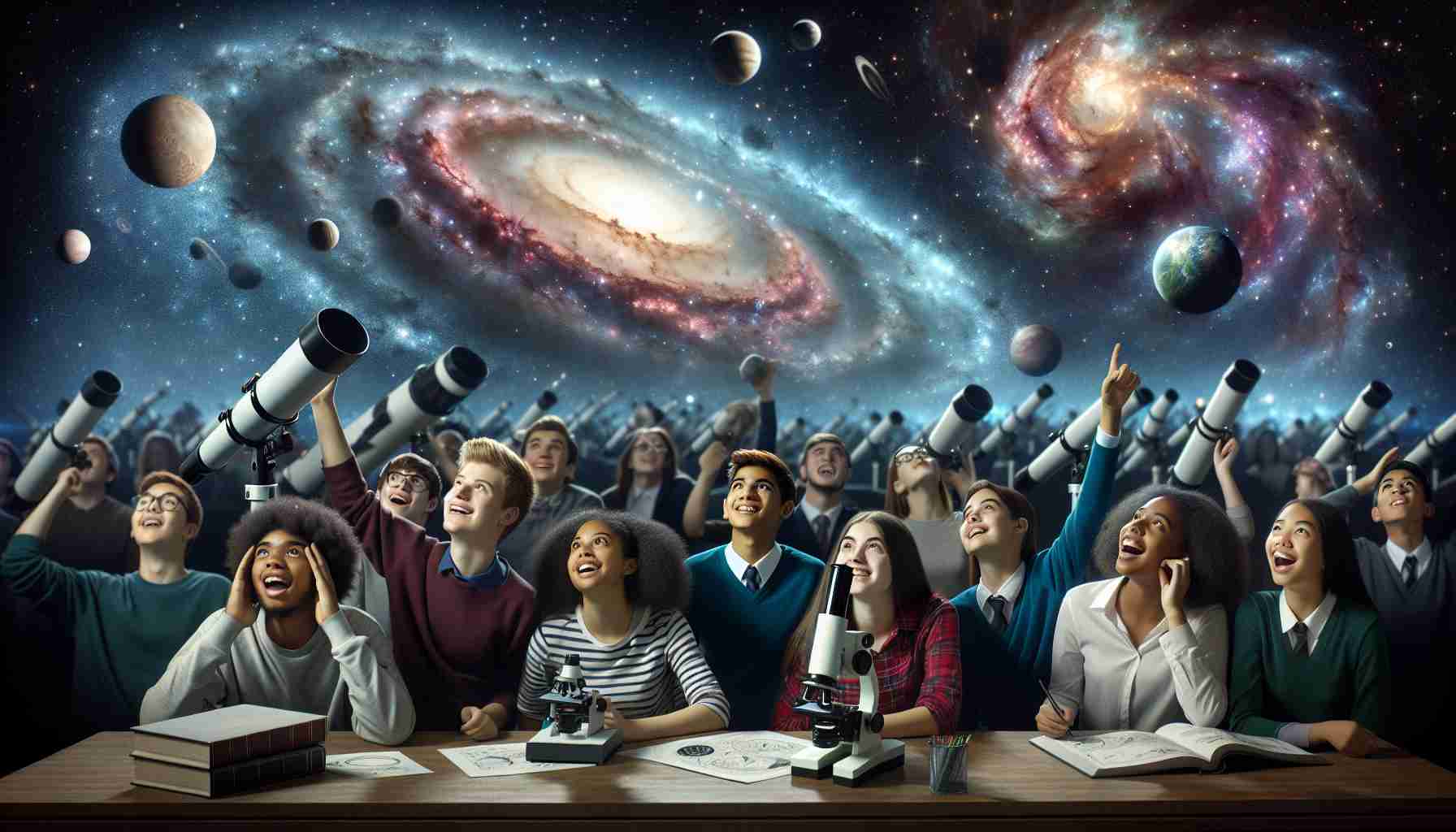 Explore Space Like Never Before! Students Dive into Astronomy