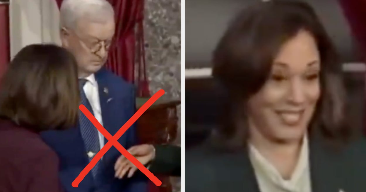 The Internet Is Gushing Over Reports That Doug Emhoff Stuck Up For Kamala Harris To The GOP Senator’s Husband Who Went Viral For Snubbing Her