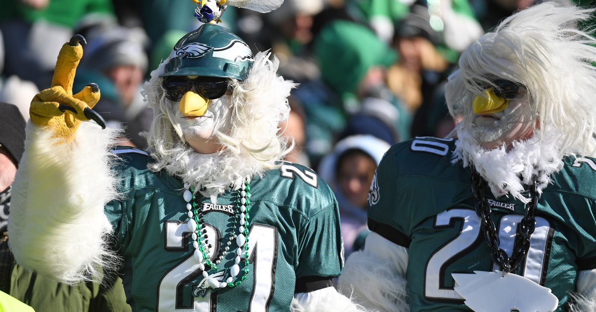 Being an Eagles fan has mental health benefits – but also is tied to poor eating habits