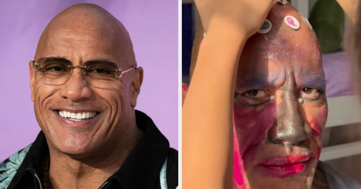 The Internet Is Obsessed With Dwayne “The Rock” Johnson’s Viral Makeup Moment