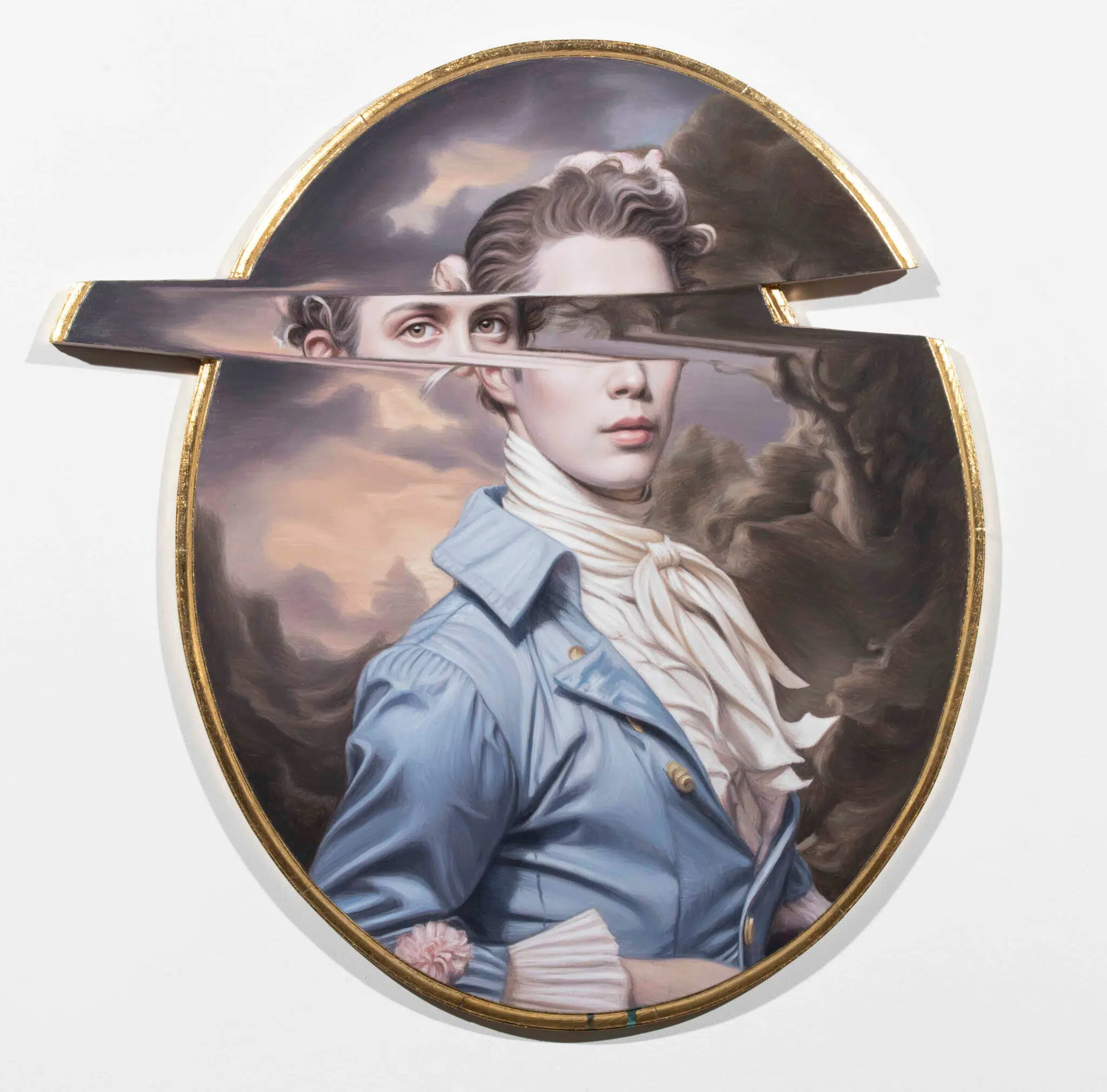 Artist Paints Traditional Portraits With a Distorted Twist [Interview]