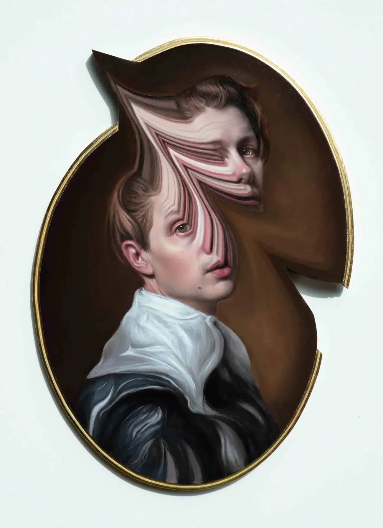 Distorted portraits by Ben Ashton