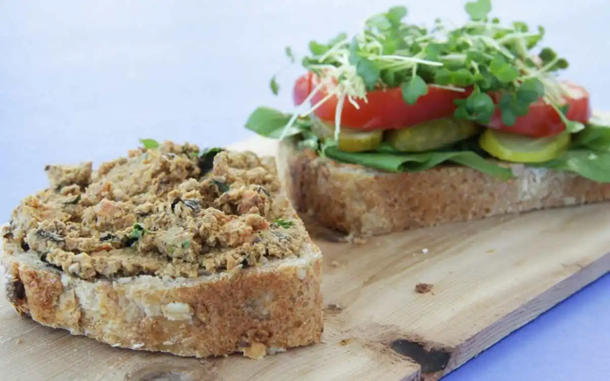 Vegan Fresh Herb Walnut Pate