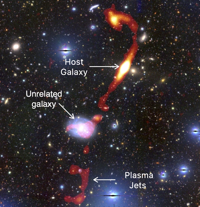 Giant Radio Galaxy Could Hold 30 Milky Ways, Astronomers Say