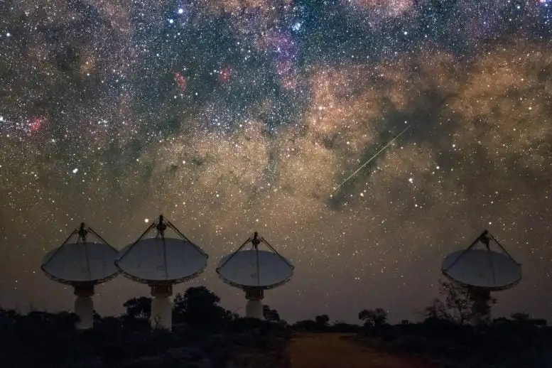 CSIRO ASKAP Radio Telescope Stars