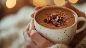 Try this easy vegan hot chocolate recipe to stay warm