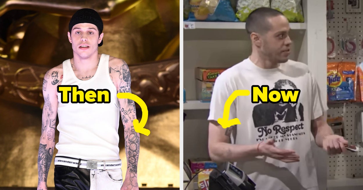 After 4 Years Of Tattoo Removals, Pete Davidson Showed Off His Progress