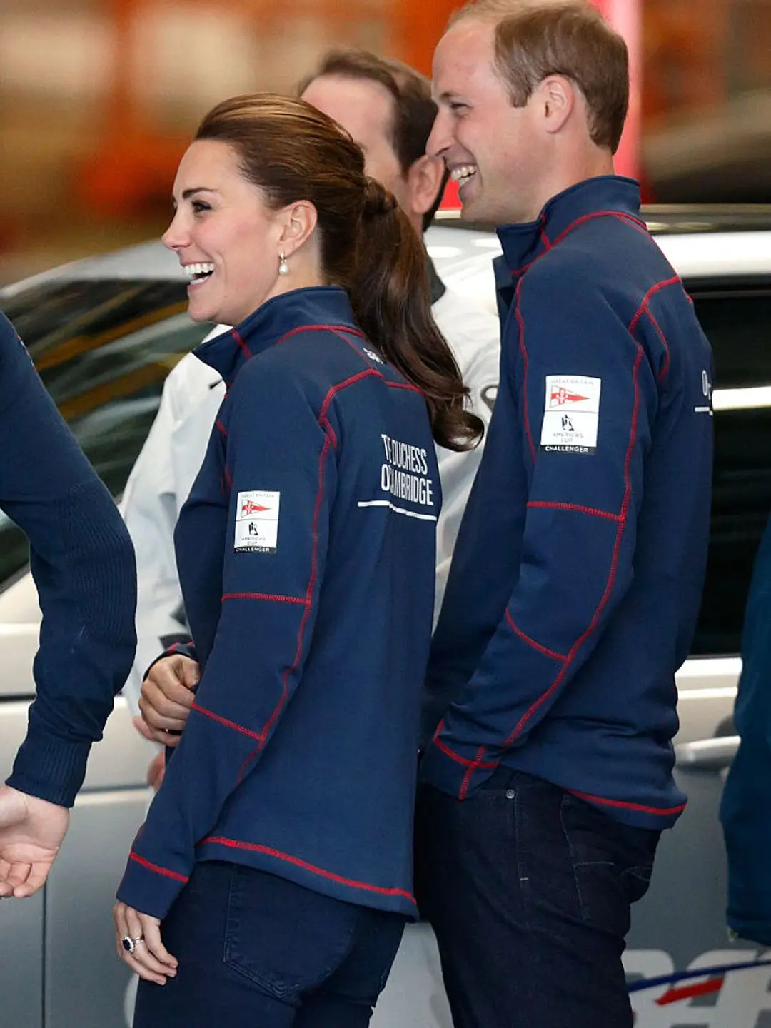 Prince William and Princess Kate at the Ben Ainslie Racing event