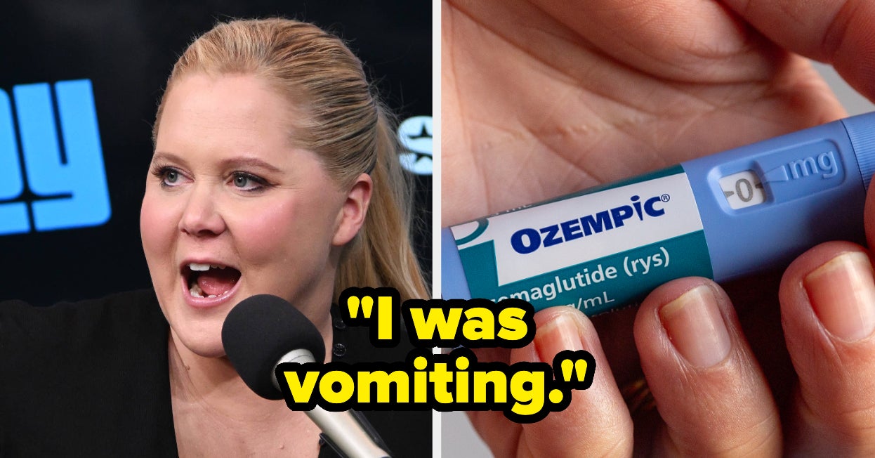 Amy Schumer Says She Was “Vomiting” And “Bedridden” After Using Ozempic