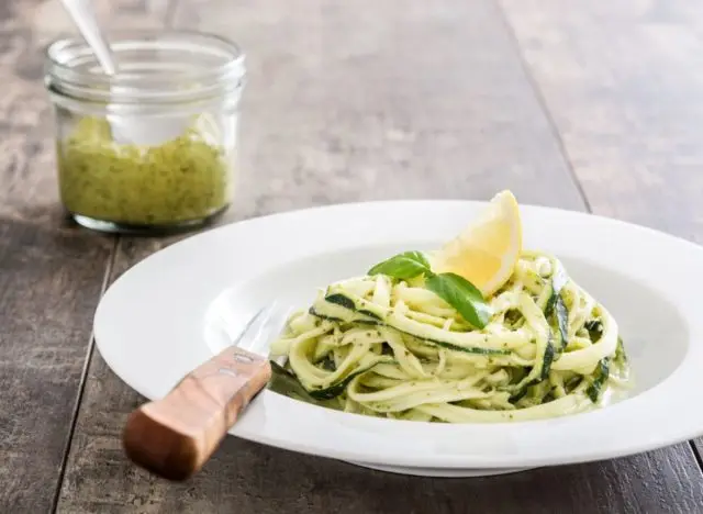 Lemon Pepper & Parmesan Zucchini Noodles