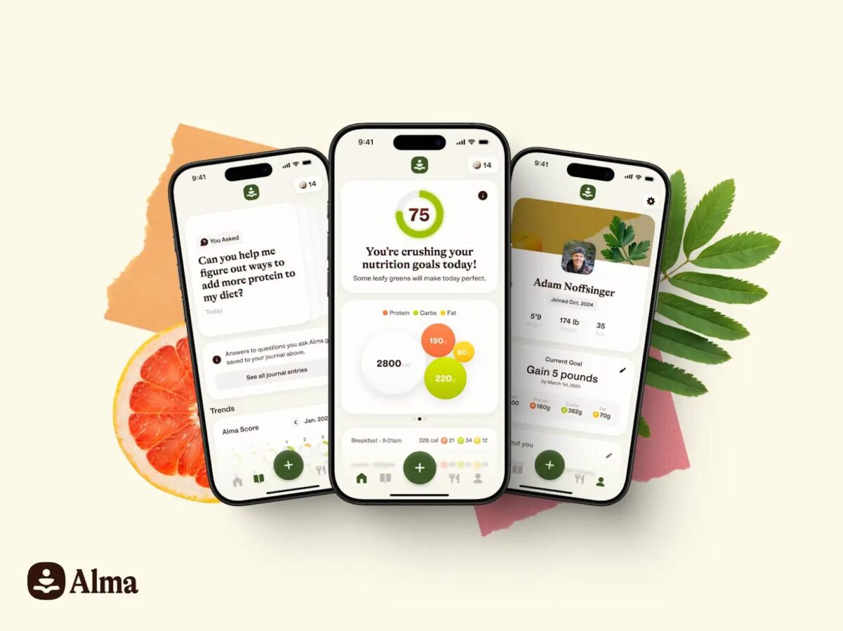 Alma Debuts AI Nutrition App